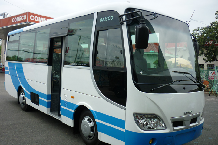 Cho thuê xe 35 chỗ - Isuzu khởi hành từ Sài Gòn 2016